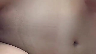 Deepthroating and Fucking Hard on the Couch in My Living Room While Our Stepdads Are in Their Room.