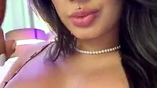 Big boobs milf masturbates with her dildo