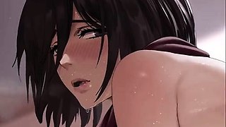 Mikasa Fucked [Sun_fanart] (Uncensored)