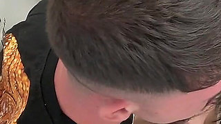 We Fuck in the Elevator and a Neighbor Catches Us