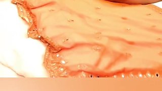 Young College Girl Strips