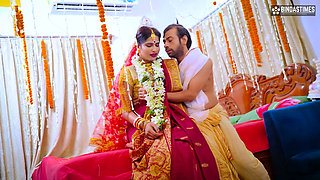 Desi Busty New Bride Fucked by Her Ex-boyfriend in Front of Her Husband