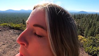 Public Blowjob on a Mountain Top