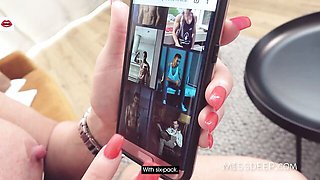 Julia Exclusiv's pussy licking movie by DIRTY DATING STORIES