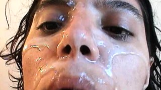 Homemade amateur gf blowjob and cumshot