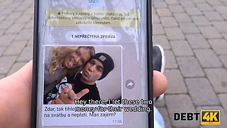 Debt4k. brazen guy nails another mans bride as the only way to delay debt