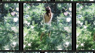 Naked in the park