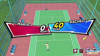 Ep13: Hentai Scenes with Margaret, Steffi and Maria - Academy Love Saga: Tennis Angels Ex