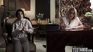 Huge bum mommy therapist has BDSM fantasy