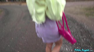 Martin Gun’s Blonde Teenie Passion in Public Heat