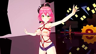 MMD Miko Sakura [Haniwa's Miniature Garden]