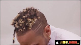 Wild Gangbang With Sexy Busty Stripper Kitana Montana Spanish Subtitles