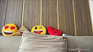 Light-haired Pulverizing Her Cooch With Strong Passion - Dominno