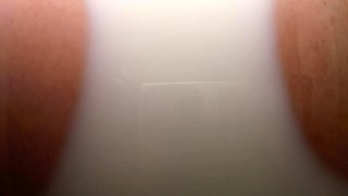 Busty curly brunette with big boobs fucks on couch