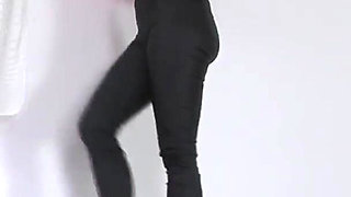 Under Amirah Adara's Platform Boots