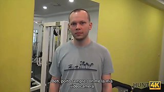 Hunt4k. naive fitness bunny has porn with rich masculine instead