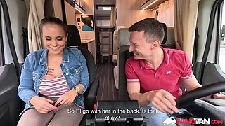 BangVan - Blonde Zlata Gets First Aid from Horny RV Couple