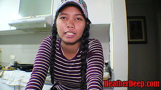 18 week pregnant thai teen heather deep nurse deepthroat