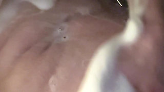 Soaped up Huge 34jj Tits Look at My Abs