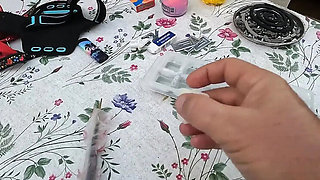 Amateur Couple Shares Cum Cube with 10 Loads on Street