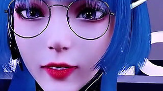 VR Glow-up: 3D Goddess Seduction - 3D Animation Hentai