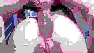PurpleVenom's Big Dick Sliding Into a Tight Creamy Teen Pussy, Ending With an Anal Creampie