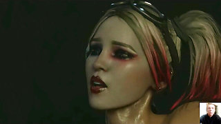 Fuck Harley Quinn to squirting orgasms - she's already jerked you off