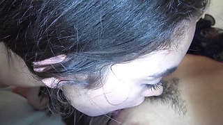 Steamy Brunette Babes Devour Pussy in Wild Threesome Action