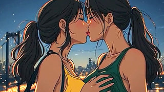 AI Anime Hentai Uncensored, Uncensored video of 18 Year old Teen Hentai MILF, 3D Hentai Cartoon on closeup by Kiidzy Animates