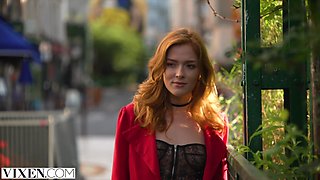 Jia Lissa's Parisian Threesome Adventure with Big Dick Action