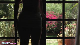 Bubble Butt Stepsister Fucks Cock