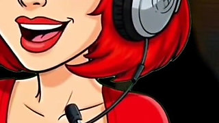 American MILF 4: Married Sluts at Work. Cartoon Compilation