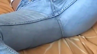 Several Scenes Lowering My Pants While Masturbating to Show off My Big Hairy Pussy