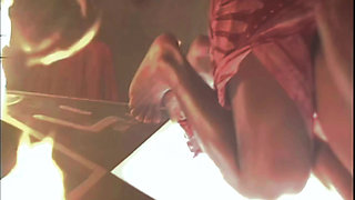 Venus White Rides Big Black Cock