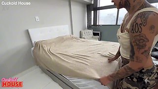 Hairy goth beauty enjoys passionate BBC desire with intense climax