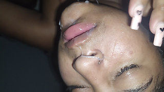 Nut Shack Nibbler Cum Cover Face