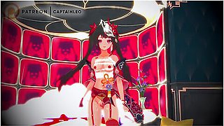 Honkai Star Rail Siobahn Bartending Dreamscape! Anime Hentai R34 Porn Milf Joi Sex