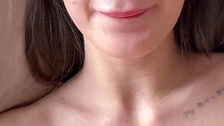 Step Sis Seduce Me with Her Big Ass in My Bed and I Start Jerking off Behind Her but She Caught Me!