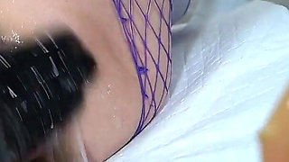 Advanced Anal Stretching with Jasmine-dlight: Part 5 - Medical Room Examination and Accidental Prolapse