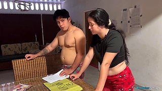 NamiQseiiin Rides Big Cock in Rough Ass-Licking Facial