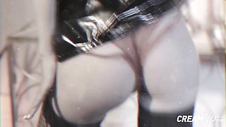 Creamher featuring Elena Vedem's teasing scene