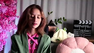 Amateur pantyhouse webcam teen strips and strokes her vagina