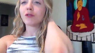 DaneJones HD Natural big boob girl masturbates