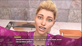 Grandma's House: I Taught Her a Lesson and Spanked Her Ass