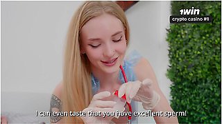 The Nurse Used Her Mouth And Pussy To Collect Donor Sperm With Sperm Bank And Dolly Rud