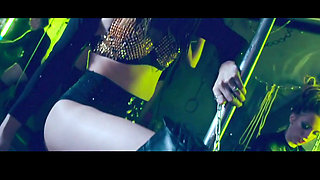 Piss Soaked Latex Gimp Begs for Mature Domme's Golden Shower