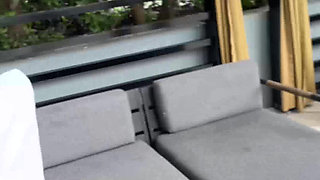 Fit Blonde Denise Anders Gives A Great Workout