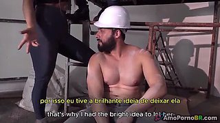 My Wife Cheats with Bricklayers - Rough Gangbang & Anal Sex