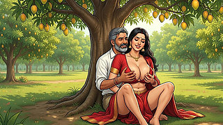 Mango Harvest Owner Getting Fresh Mango in His Farm