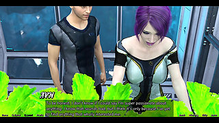 Stranded in Space - Meeting a Shy Emo Girl